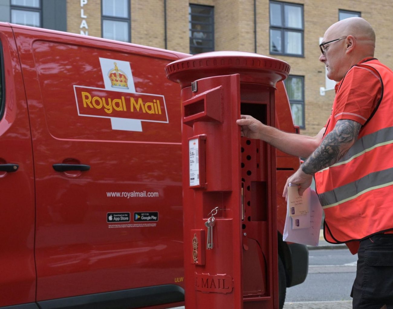 Royal Mail Percel PostBoxes